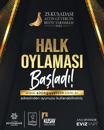 Altın Güvercin Beste Yarışması’nın dijital halk oylaması başladı
