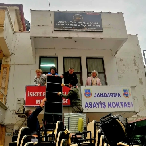 Altınoluk’ta Antandros Derneği yeni merkezinde hizmete başladı
