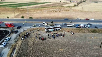 Amasya Valiliğinden otobüs kazası açıklaması: 6 kişi öldü, 35 kişi yaralandı
