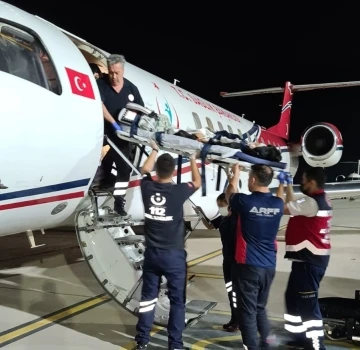 Ambulans uçak 2 yaşındaki bebek için havalandı
