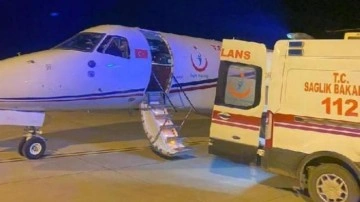 Ambulans uçak, Jiyan bebek için havalandı