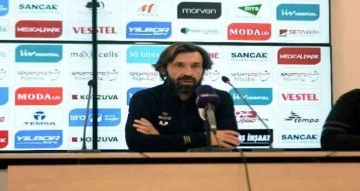 Andrea Pirlo: "Tek negatif durum, maalesef bu maçtan puan çıkaramamamız oldu"