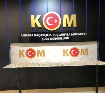 Ankara’da 15 bini aşkın sahte ilaç ele geçirildi
