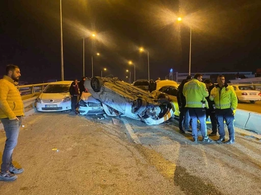 Ankara’da 9 araçlı zincirleme kaza: 4 yaralı
