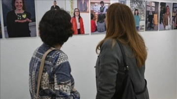 Ankara Üniversitesi Kültür ve Kongre Merkezi'nde Kadınlar Günü Sergisi