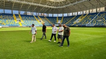 Ankaragücü Başkanı Faruk Koca, Eryaman Stadı'nı inceledi