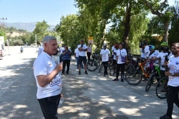 Antakya’da bisiklet festivali başladı
