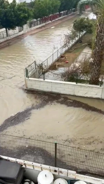 Antalya'da şiddetli yağış ve fırtına; tekneler battı, ağaçlar devrildi (5)