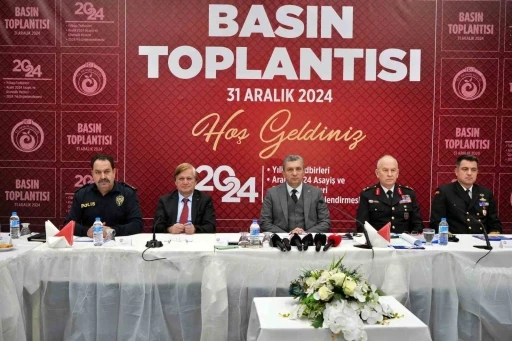 Antalya’nın 2024 yılı asayiş karnesi açıklandı
