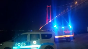 Aracını durdurup Osmangazi Köprüsü’nden atladı
