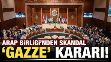 Arap Birliği'nden skandal 'Gazze' kararı! 11 Kasım'da toplanacaklar