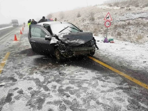 Ardahan’da kar ve sis kazayı beraberinde getirdi: 8 yaralı
