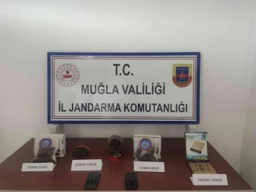 Arı kovanında uyuşturucu ele geçirildi
