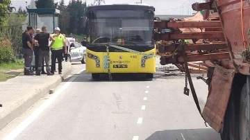 Arnavutköy’de feci kaza
