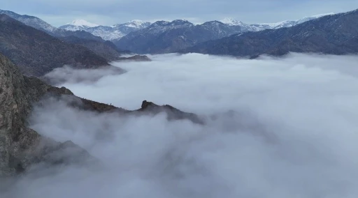 Artvin’de bulutların dansı
