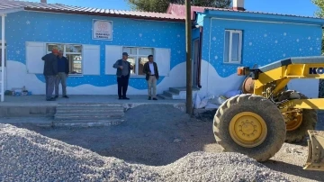 Aşağı Kırzı İlkokulu ve Köy Yaşam Merkezi hazırlıklarında sona gelindi
