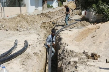 ASAT, Serik'te iki mahallenin içme suyu hattını yeniledi 