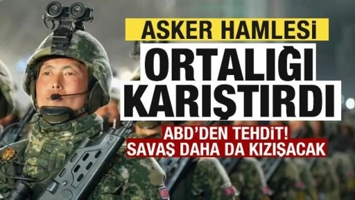 Asker hamlesi ortalığı karıştırdı! ABD'den tehdit gibi açıklama! Savaş daha da kızışacak