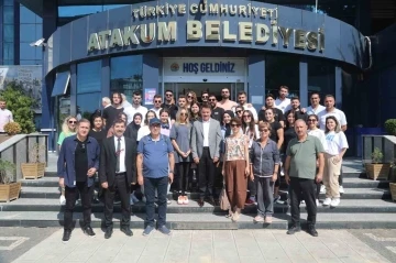 Atakum halk dansları ekibi festival yolcusu
