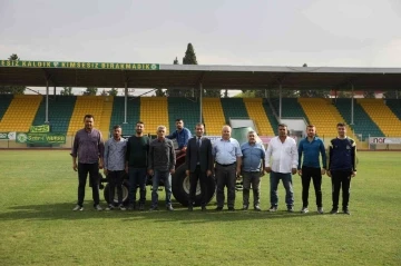 Atatürk Stadyumu’nda bakım çalışmaları başladı
