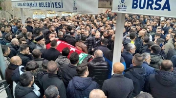 Ateş, Bursa’da son yolculuğuna uğurlandı
