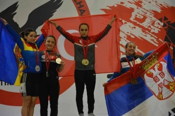 Avrupa Halter Şampiyonası’nda 3 altın, 2 gümüş madalya
