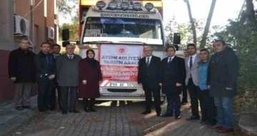 Aydın Adliyesi’nden deprem bölgesine yardım