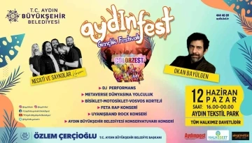 Aydın Büyükşehir Belediyesi gençleri Aydınfest’te buluşturuyor
