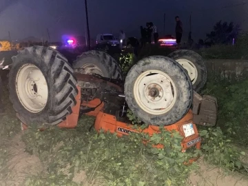 Aydın’da traktör kazası: 1 ölü, 1 yaralı
