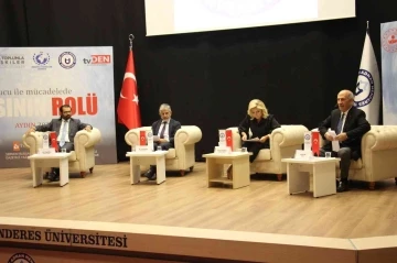 Aydın’da ‘uyuşturucu ile mücadelede basının rolü’ konuşuldu
