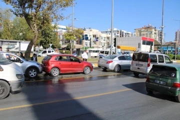 Aydın’da zincirleme trafik kazası: 1 yaralı
