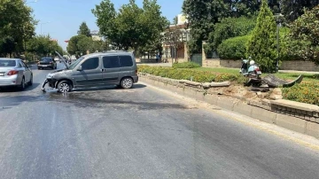 Aydın’daki kaza korkuttu
