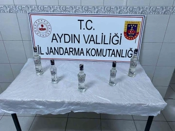 Aydın jandarması kaçak alkole geçit vermedi
