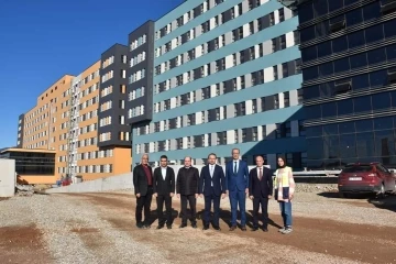 Aydın Şehir Hastanesi’nin inşaatı sürüyor
