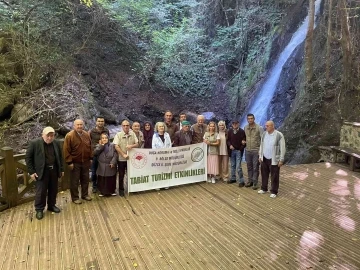 Aydınpınar Şelalesinin misafiri oldular
