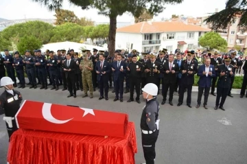 Ayvalık İlçe Emniyet Müdürlüğü’nün acı günü
