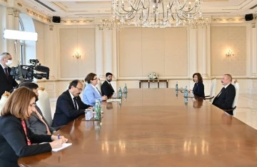 Azerbaycan Cumhurbaşkanı Aliyev, Aile ve Sosyal Hizmetler Bakanı Yanık’ı kabul etti
