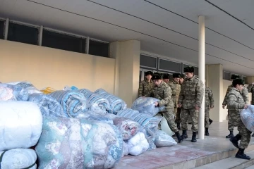 Azerbaycan Savunma Bakanlığından Türkiye’ye yardım
