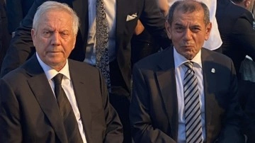 Aziz Yıldırım ve Dursun Özbek aynı masada