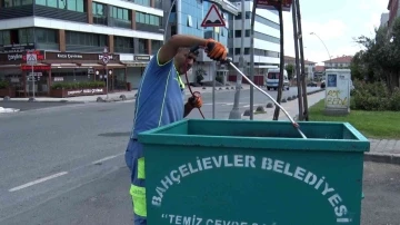 Bahçelievler’de kurban satış ve kesim alanları temizlendi
