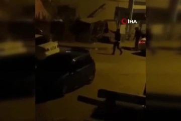 Bahçelievler’de çevreye rastgele ateş açan zanlı kamerada