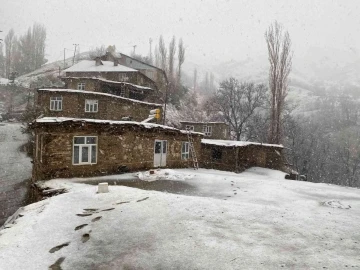 Bahçesaray’ın yüksek kesimlerinde kar yağışı
