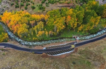 Bahçesaray Subaşı yolunu asfaltlandı
