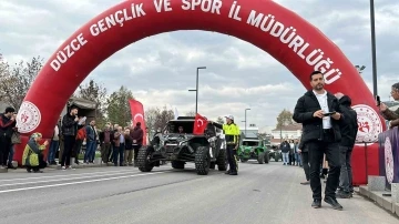 Baja rallisi Düzce’de start aldı
