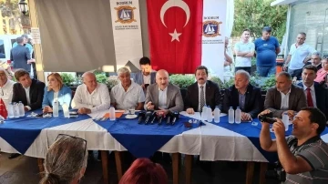 Bakan Adil Karaismailoğlu, Bodrum’da denizcilerle bir araya geldi
