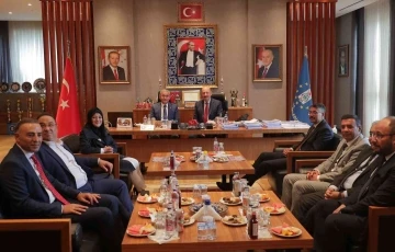 Bakan Bilgin’den Başkan Alim Işık’a ziyaret
