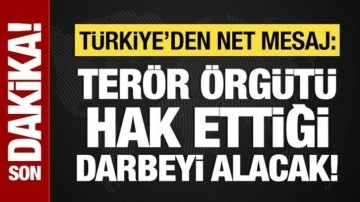 Bakan Güler'den terörle mücadelede kararlılık mesajı