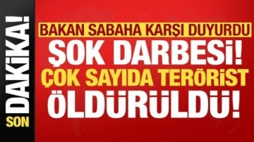 Bakan Güler sabaha karşı duyurdu! Terör örgütü pişman edildi, çok sayıda ölü var...