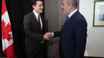 Bakan Hakan Fidan'dan Gazze diplomasisi! Kanada Başbakanı Trudeu ile görüştü