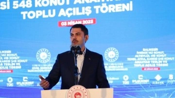 Bakan Kurum: Dev eserlerimizle İstanbul istikbale doğru yürüyor